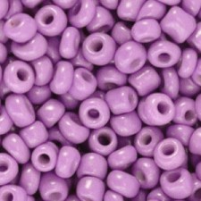 Seed beads 6/0 (4mm) Orchid purple
